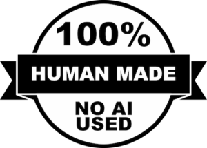 100% Human Made Content, No AI Used"